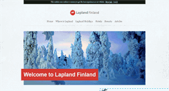 Desktop Screenshot of laplandfinland.net